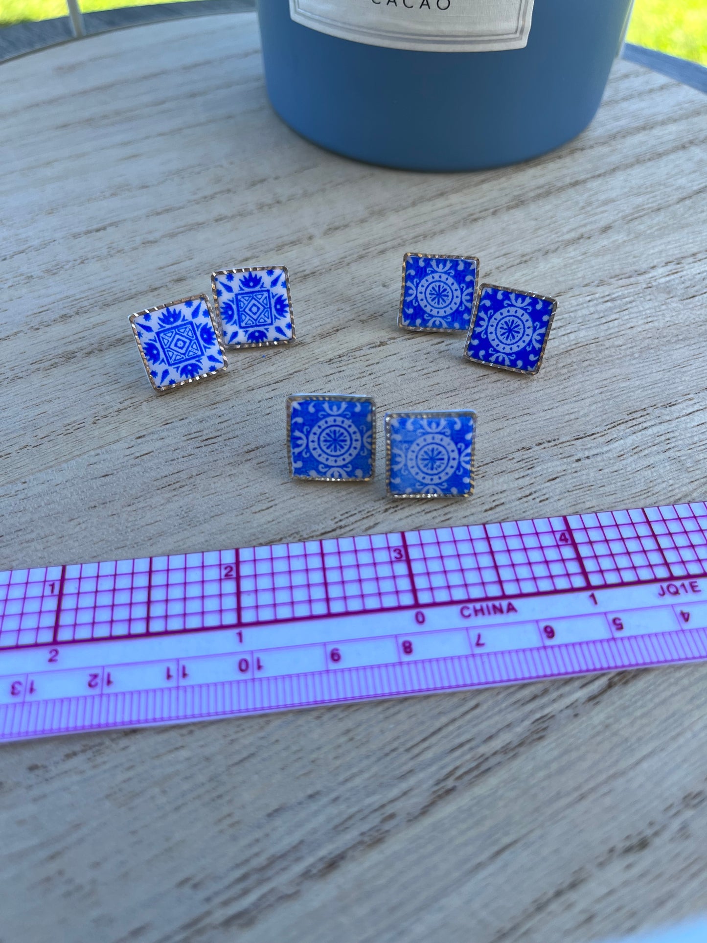 Mediterranean Tile Studs