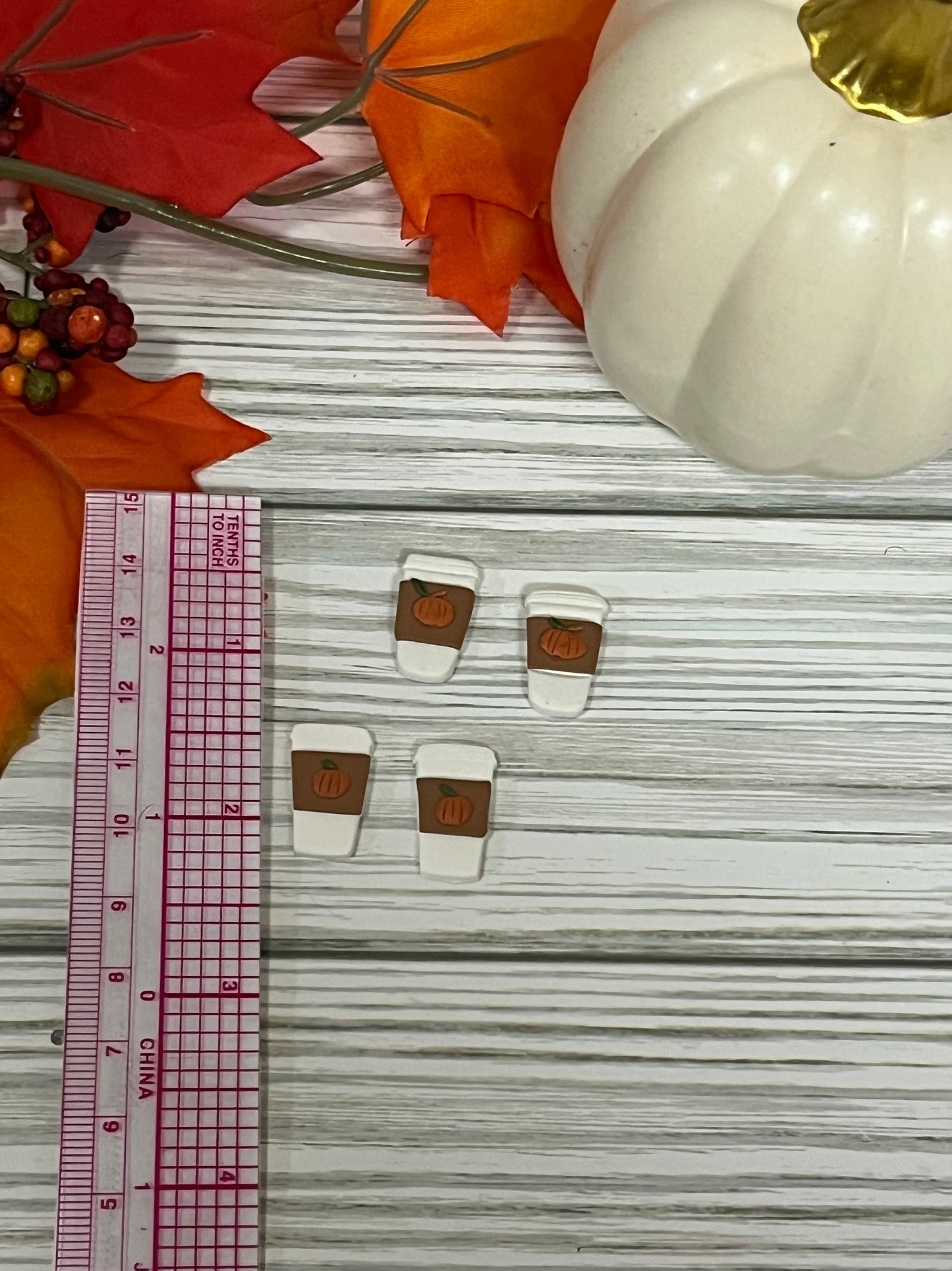 Pumpkin Spice Coffee Stud