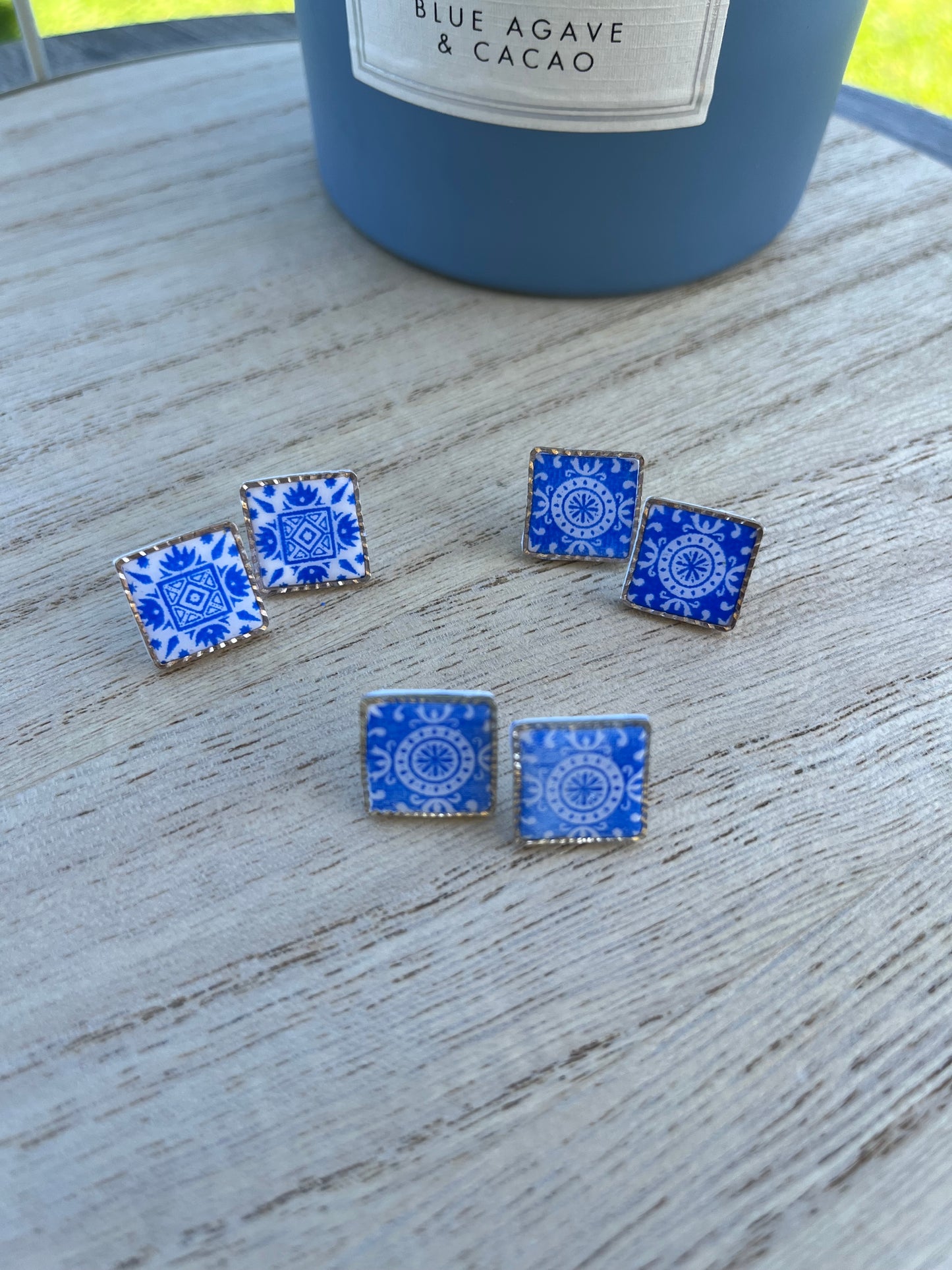 Mediterranean Tile Studs