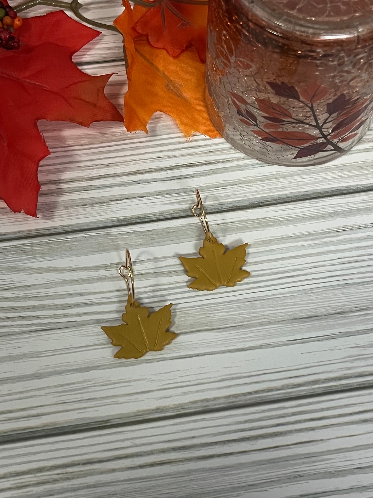 Fall Leaf Hoop