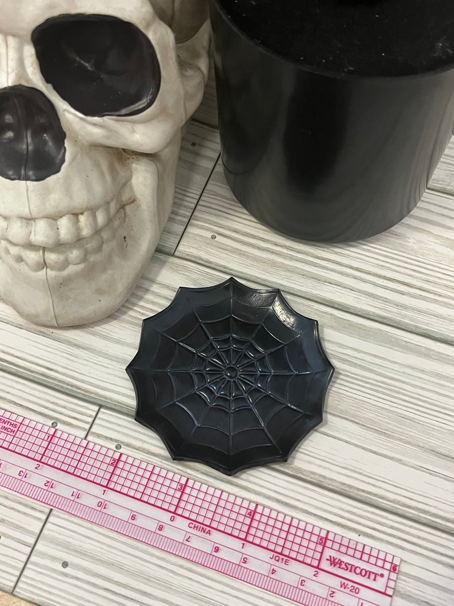 Black Web Trinket Dish