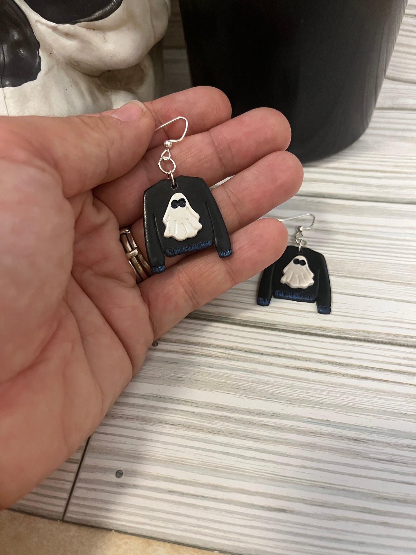 Ghost Sweater Dangle