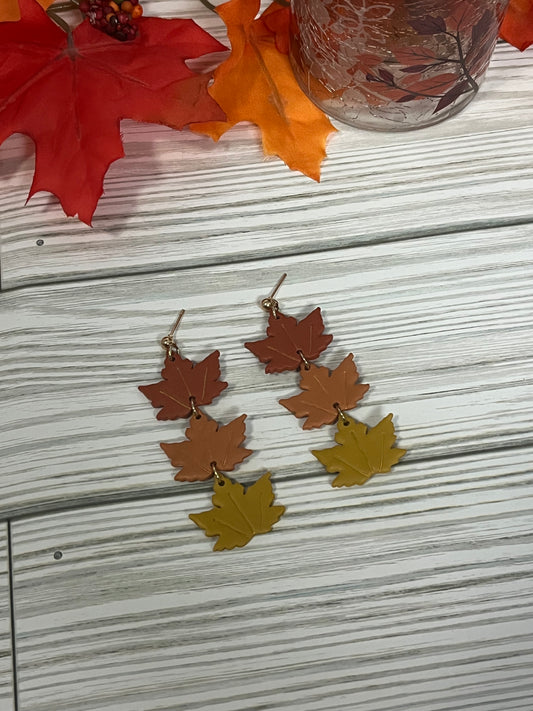 Fall Leaf Trio