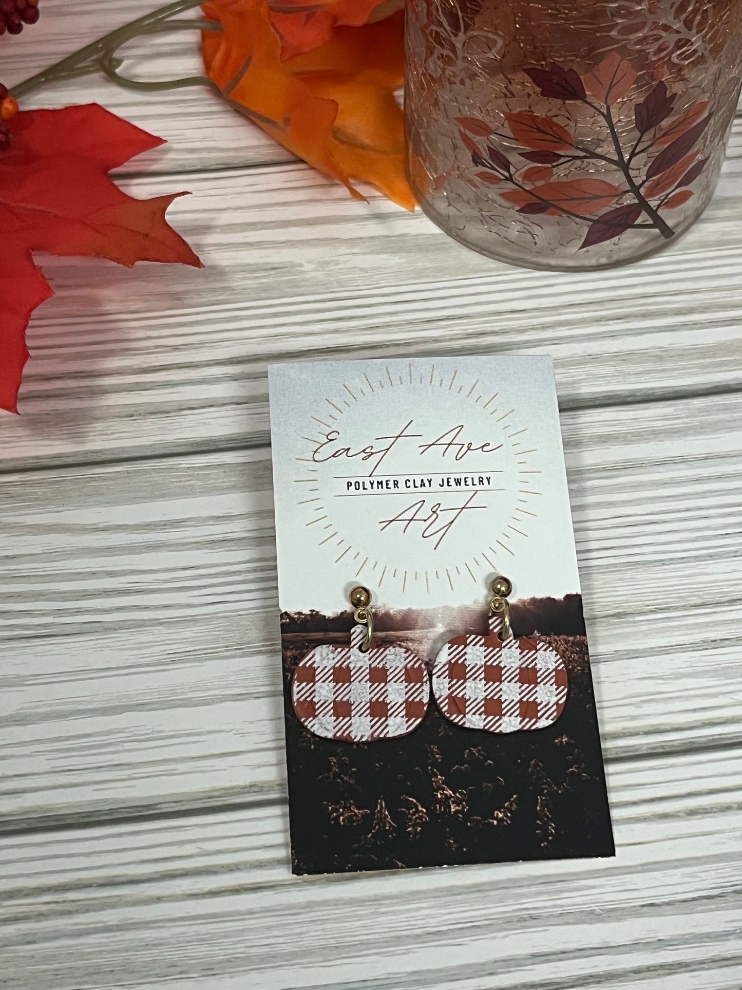 Gingham Pumpkin