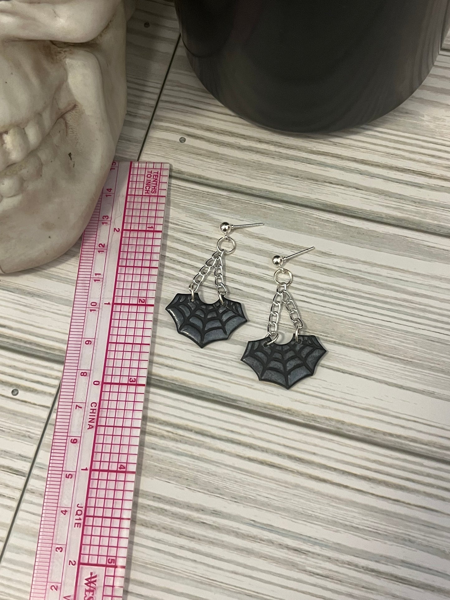 Shimmer Web Dangle