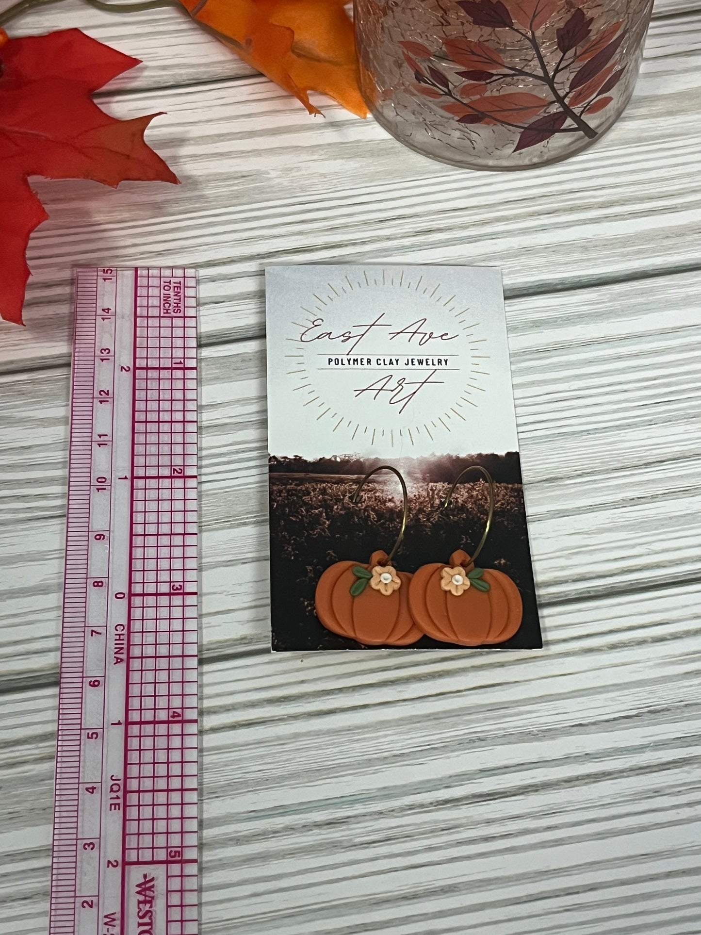 Flower Pumpkin Hoop