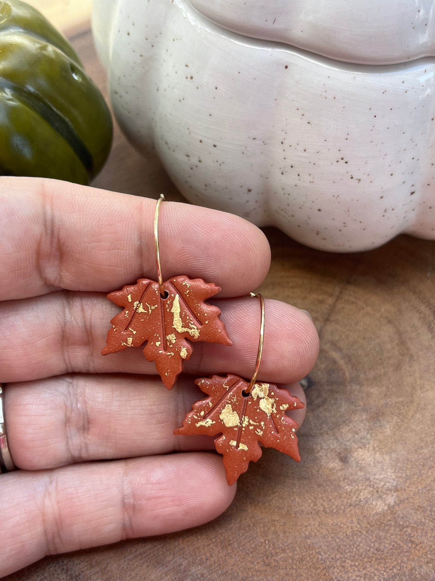 Rust Gold Leaf