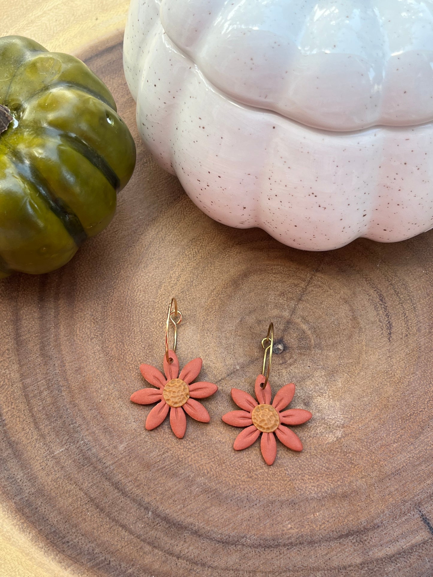 Fall Floral Hoop