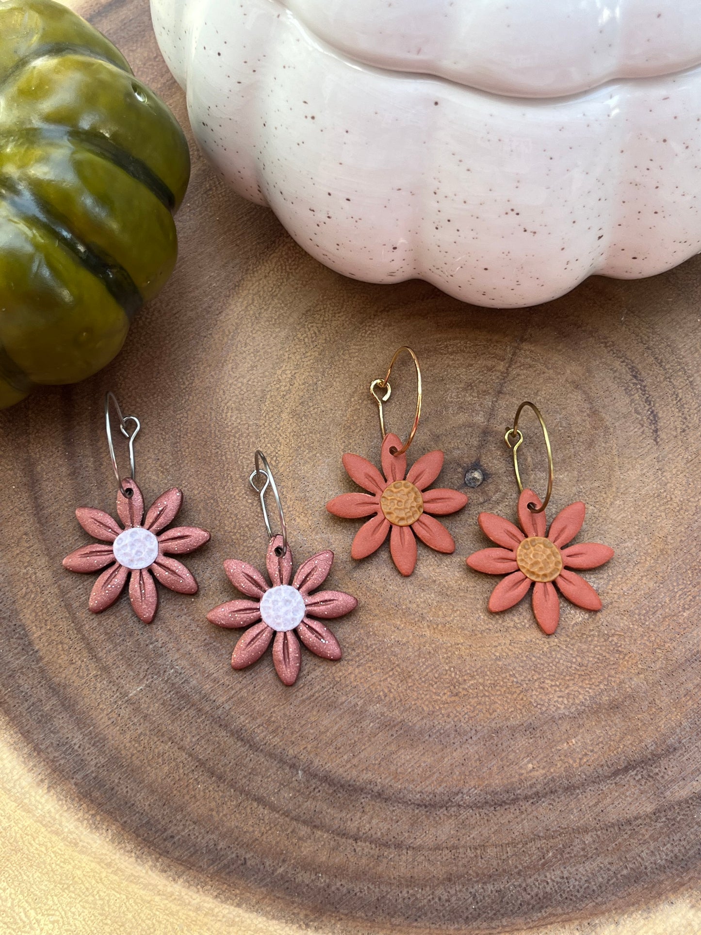 Fall Floral Hoop