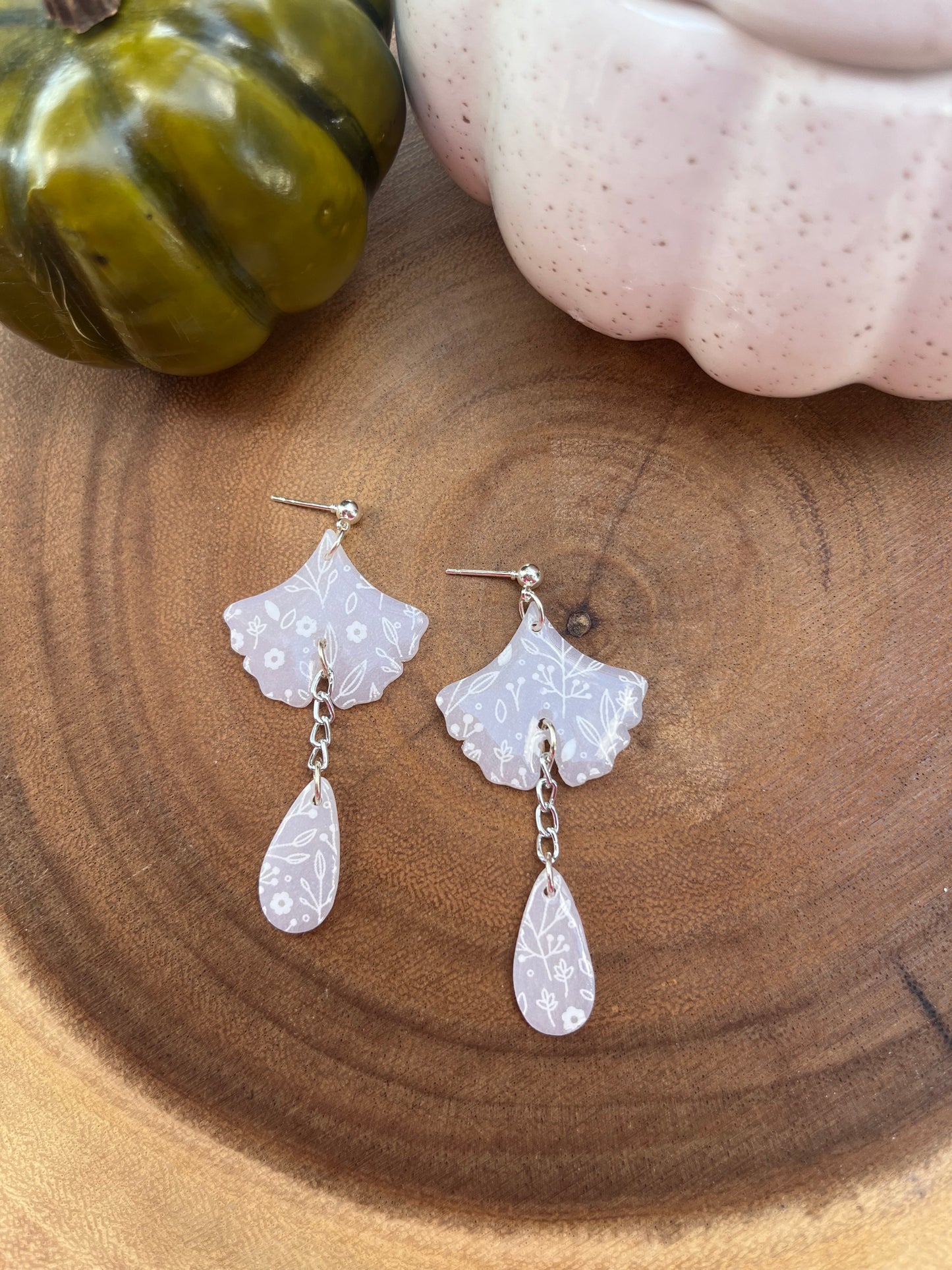 Clear Ginkgo Drop