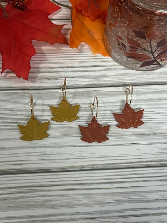 Fall Leaf Hoop